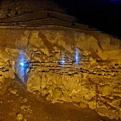 Vardzia by night