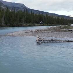 Anflug auf den abgeschiedenen Campspot