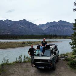Abschiedsbild vom Stellplatz und uns