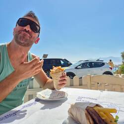 2. Pita Gyros, auch lecker 😅🤤