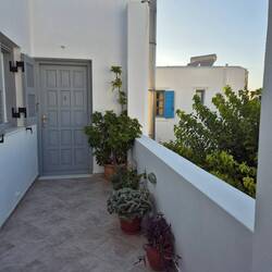 Eingang zu unserem Appartment