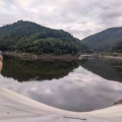 Wehra dam, also part of the lake Schluch hydro power complex