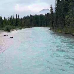 Bow River - hier begann der Trail