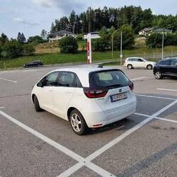 Onze vakantie auto Honda Jazz