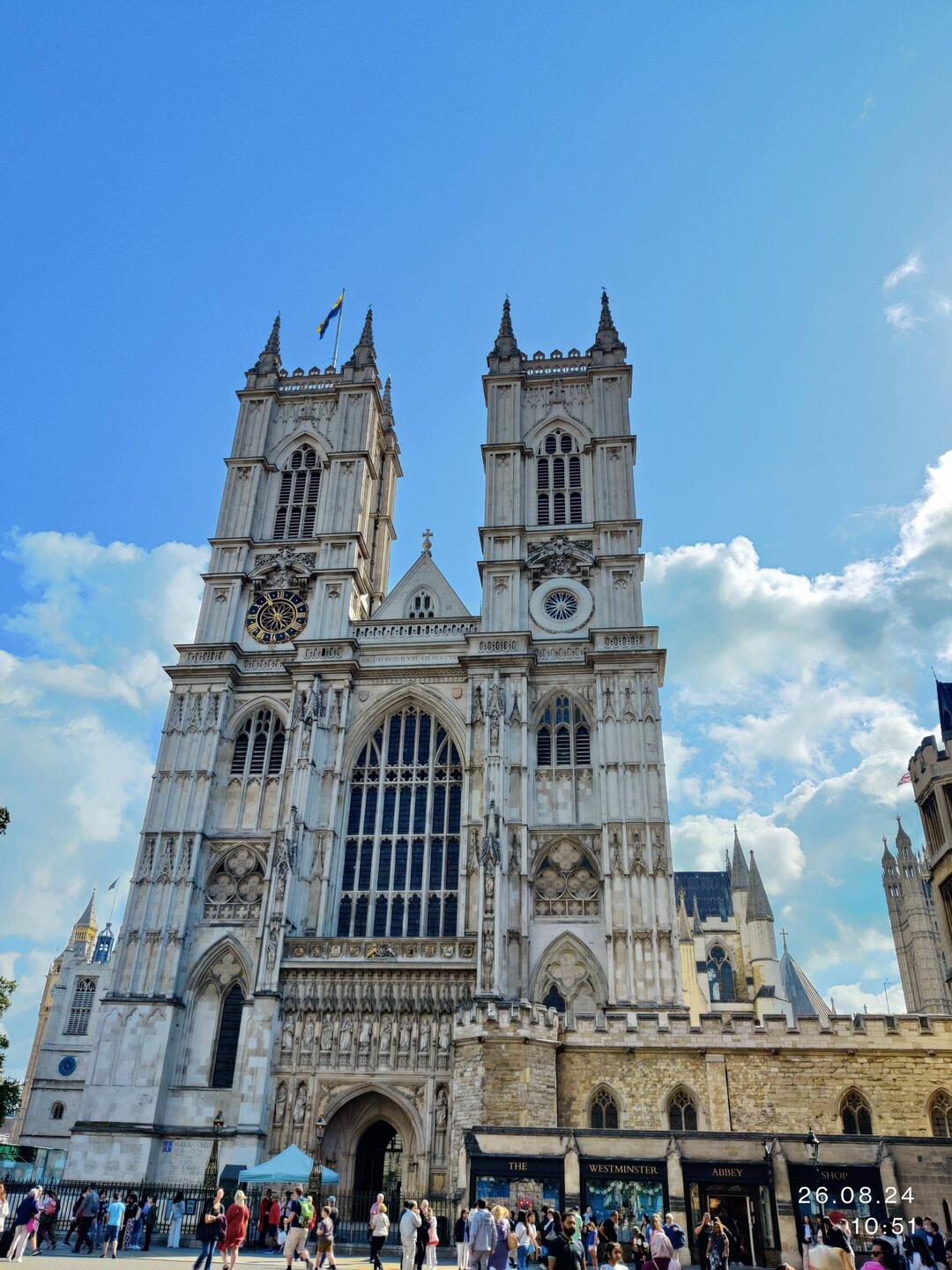 Westminster Abbey. Zu teuer - weiter geht's 😁