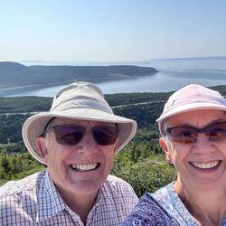 Sunny selfie over Conche