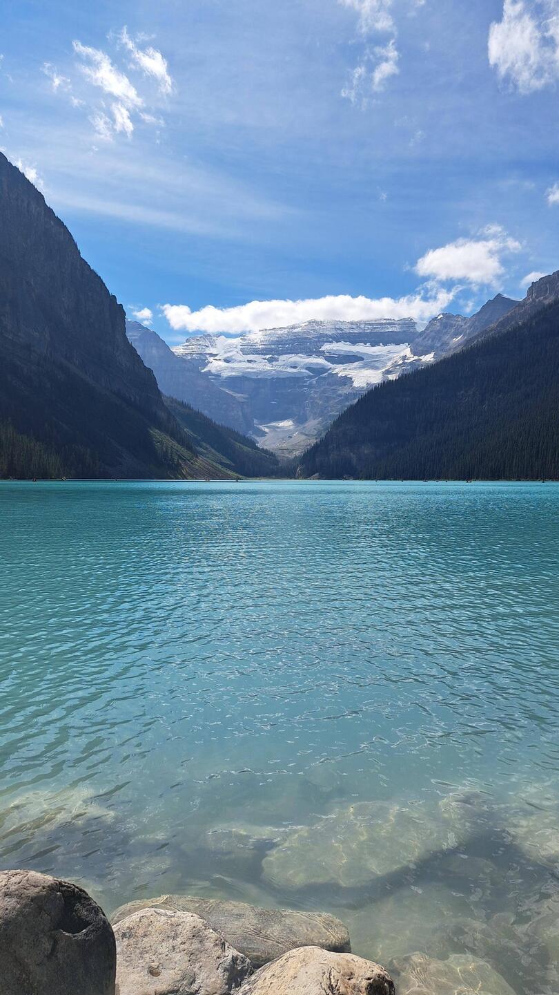 Lake Louise am Morge