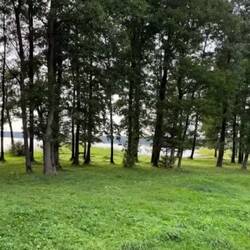 Nachmittags, abends und morgens Stille am See