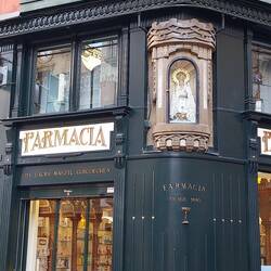 Pharmacy had Virgin Mary