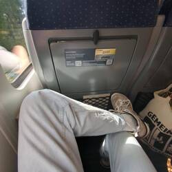 Wenn man so selten ice fährt und nicht gecheckt hat, dass man in der ersten Klasse gesessen hat 😂