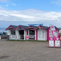 Eis- und Kaffeebude am Vätternsee