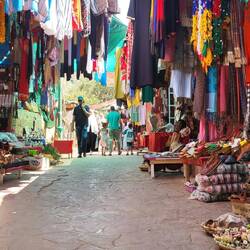 Und natürlich durften die Souvenirläden nicht fehlen