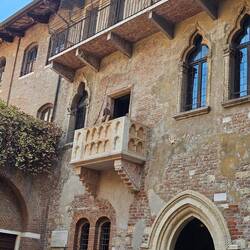 Casa di Giulietta- der Balkon von Romeo und Julia