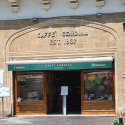 Caffé Cordina, established in 1837.