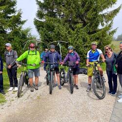 Unsere Gruppe auf dem Gaisberg