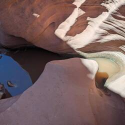 Das letzte von 3 Wasserlöchern.