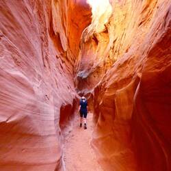 Der 1. Canyon, toll und gut zu laufen.