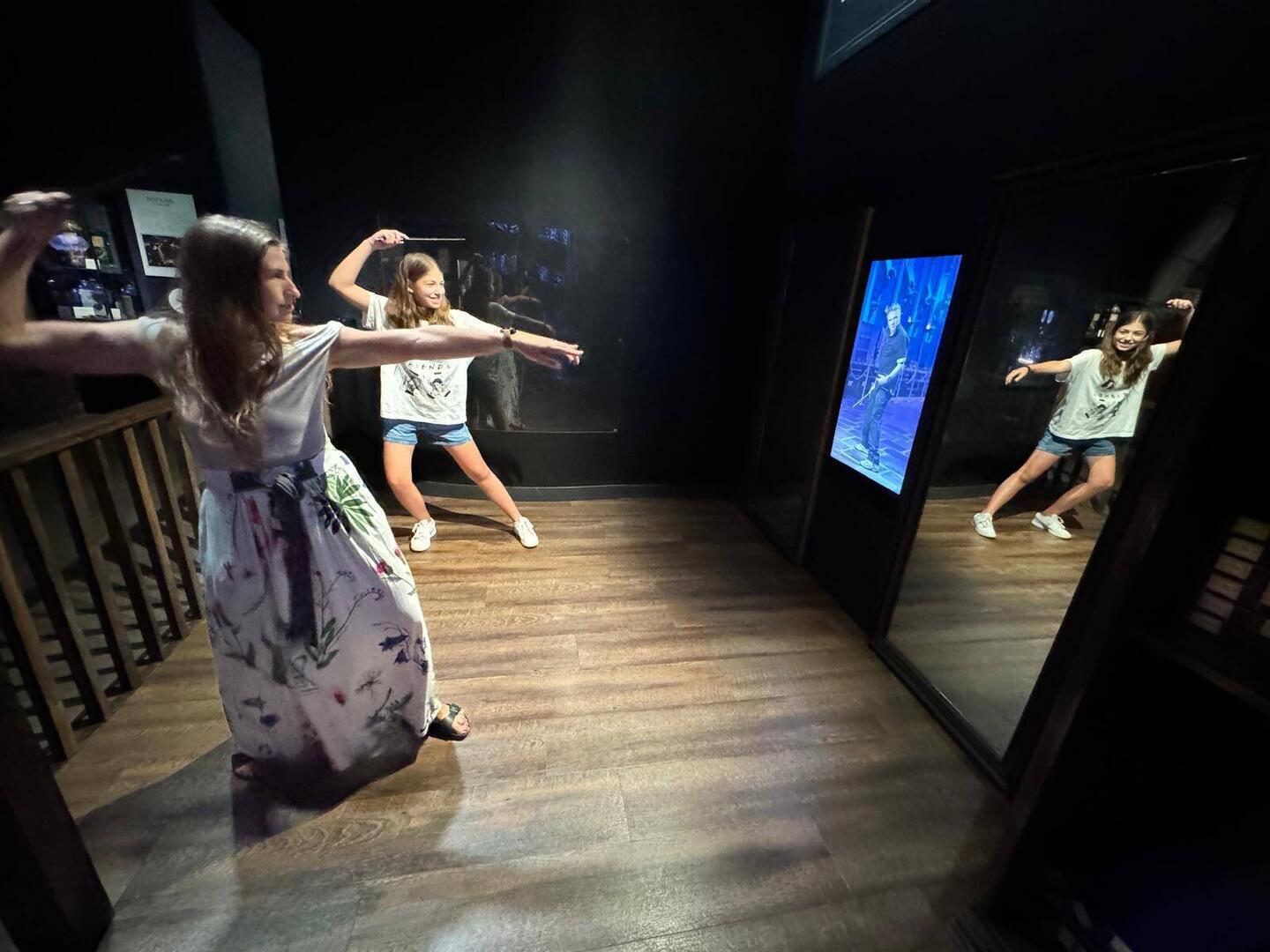 Czarownice na lekcji choreografii