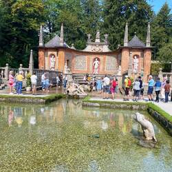 Wasserspiele im Schloss Hellbrunn