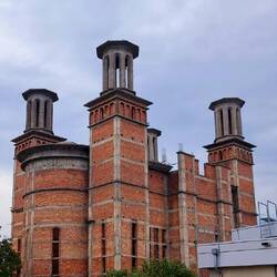 Kirche im Rohbau