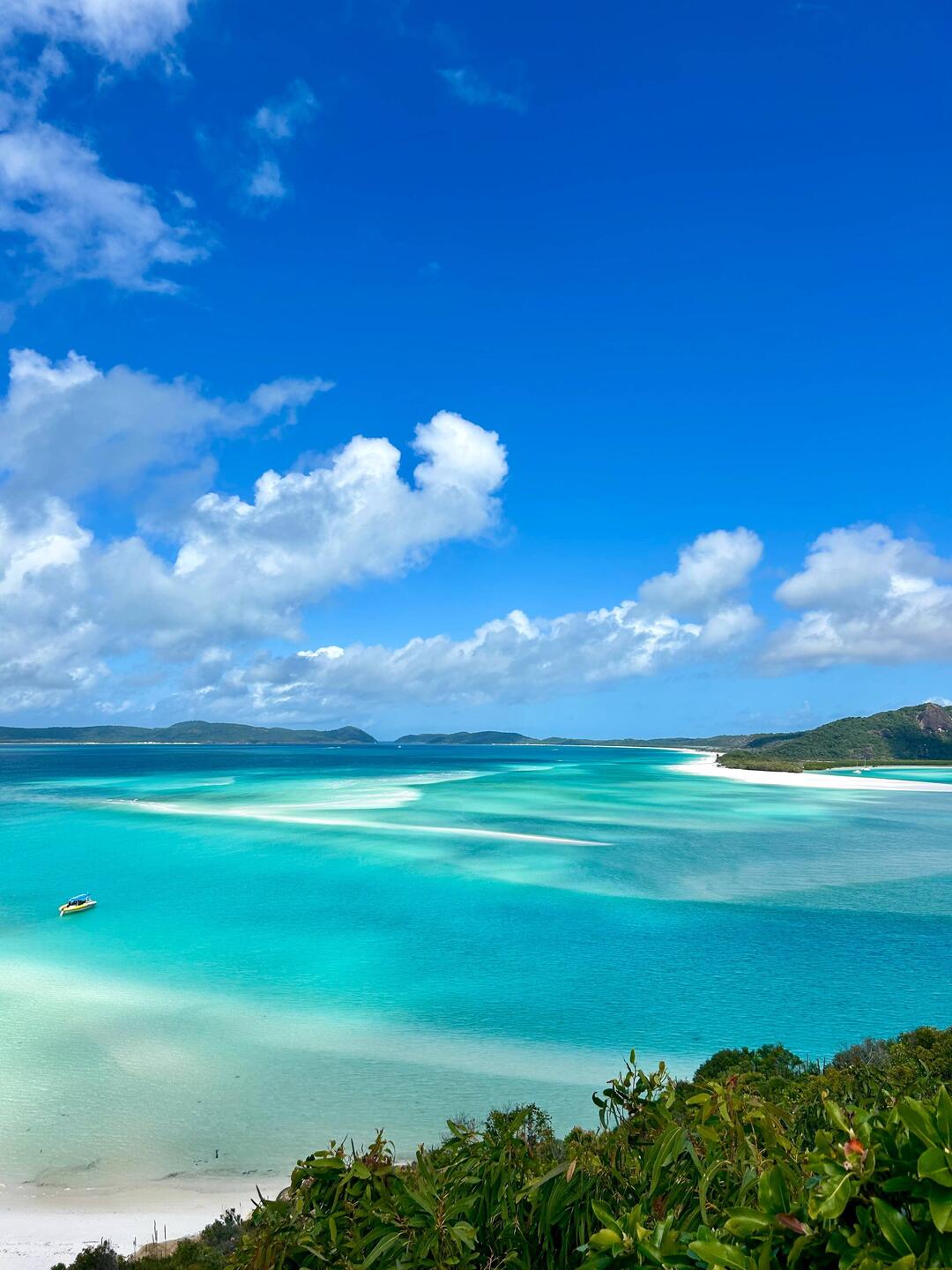 Ussicht uf dä Whiteheaven Beach