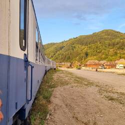 Am Abend leerte sich der Parkplatz