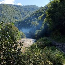 Da verschwindet die Lok