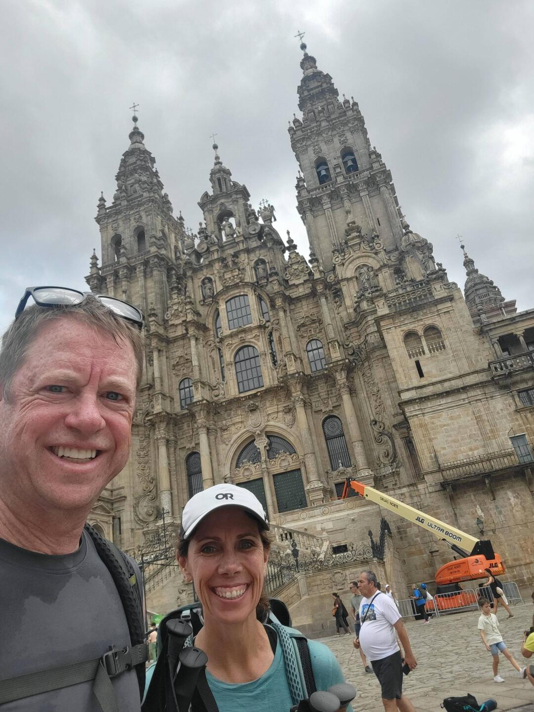 The Cathedral of St James- Santiago de Compostela