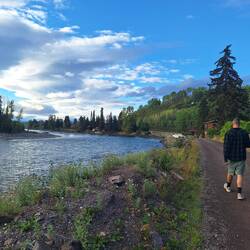 Schöner Ort nahe Smithers...hier wird viel geangelt