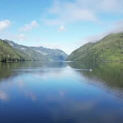 Wunderschöner Fjord, abseits von allem