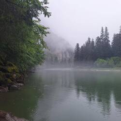 Mystische Atmosphäre am Skeena River