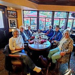 Abendessen im Red Lion Restaurant