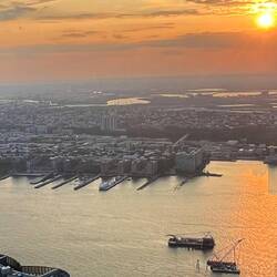 da war die Sonne noch zu sehen und warf ein mystisches Licht