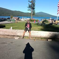 Erstmal ein Eis am Shelter Cove :)