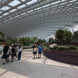 Flower Dome engineering