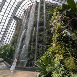 World's highest indoor waterfall. Who knew.