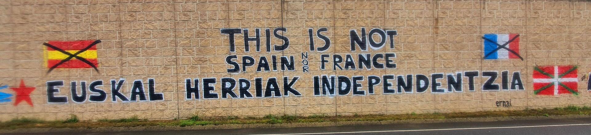 Le basque veut son indépendance, c'est clair ...