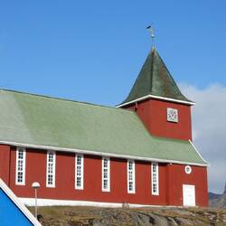 church built then elarged as more people arrived