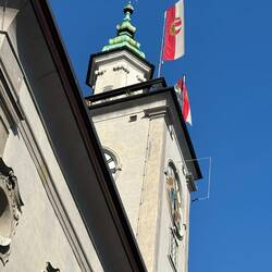 Salzburg clock tower