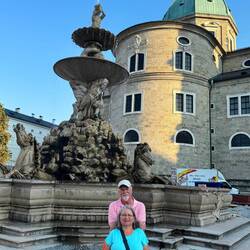 Sound of Music fountain - not the real name but that's what it's known as