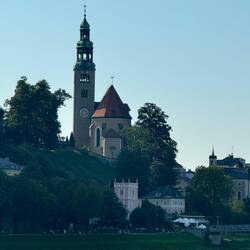 Old church on the river