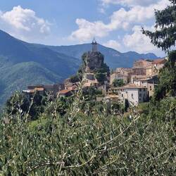 Rückblick auf Aiglun.