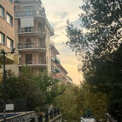 The posh end of town (up via cable car)