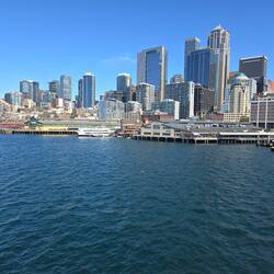 Seattle from the Bainbridge Ferry