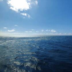 Traumhaftes Wetter auf der Nordsee