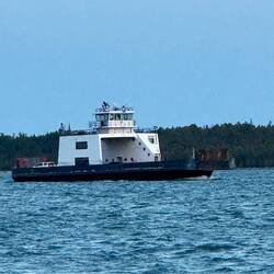 One of three transport ferries