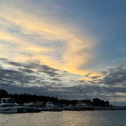 Sunset over Marina