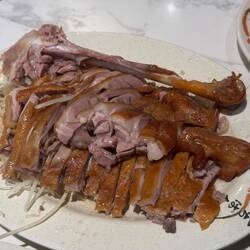 Smoked goose for lunch