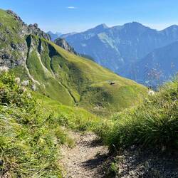 Hinunter ins Tosenbachtal