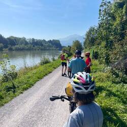 Vor Hallein an der Salzach